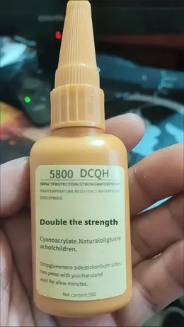 Product image of Industrial Welding Adhesive, Orange, 50g Tube