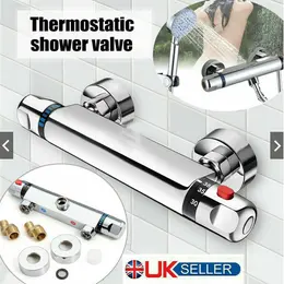 Product image of Thermostatic Exposed Bar Shower Mixer Valve, Chrome, 1 or 2 Outlet