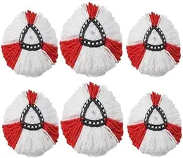Product image of Vileda Turbo Microfibre Spin Mop Head Replacements, 6-Pack