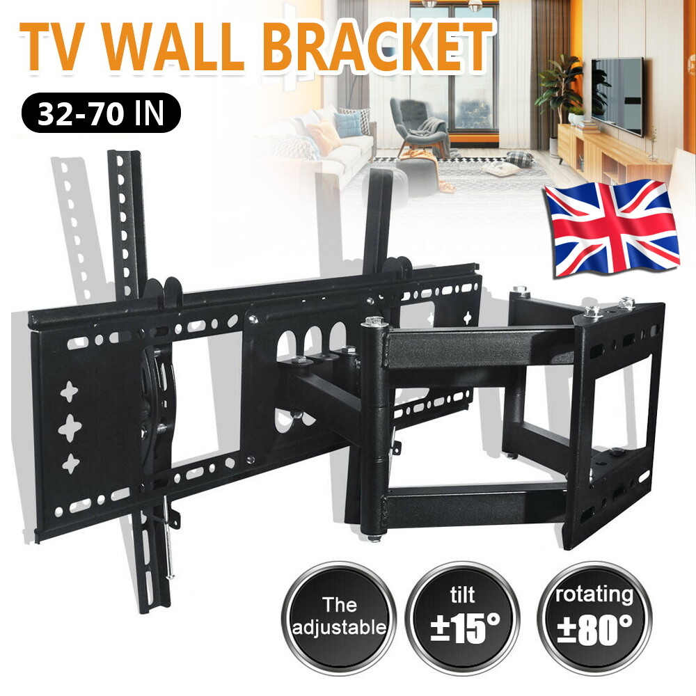 Main product image of TV Wall Mount Bracket, Tilt & Swivel, 32-80 Inch