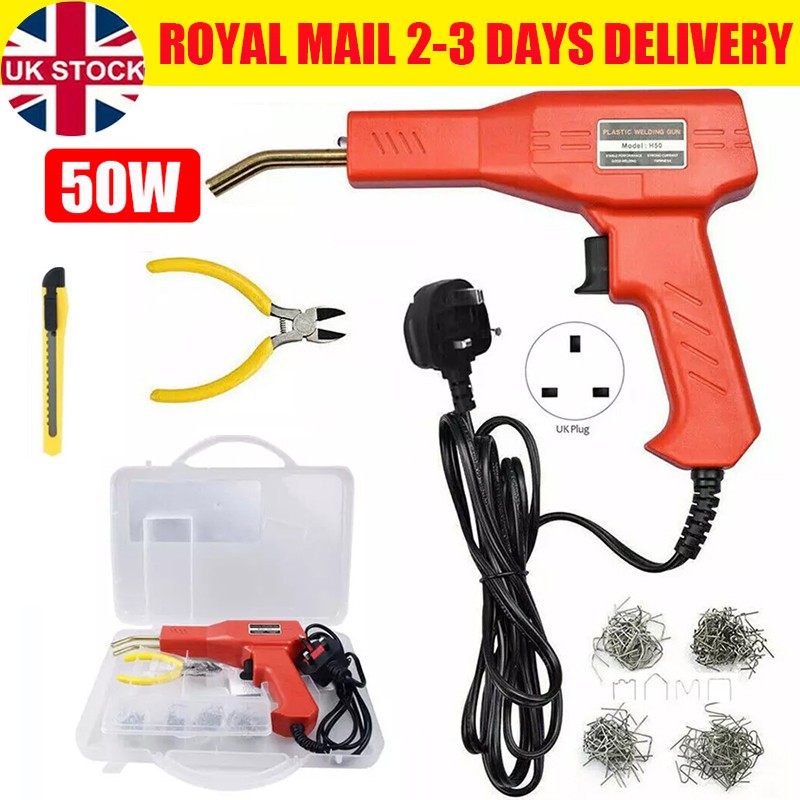 Main product image of Hot Stapler Plastic Repair Kit with Welding Gun and Staples