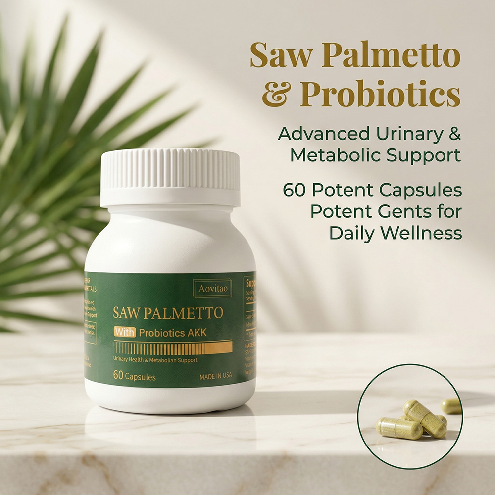 Main product image of Saw Palmetto Extract with AKK Probiotics Dietary Supplement