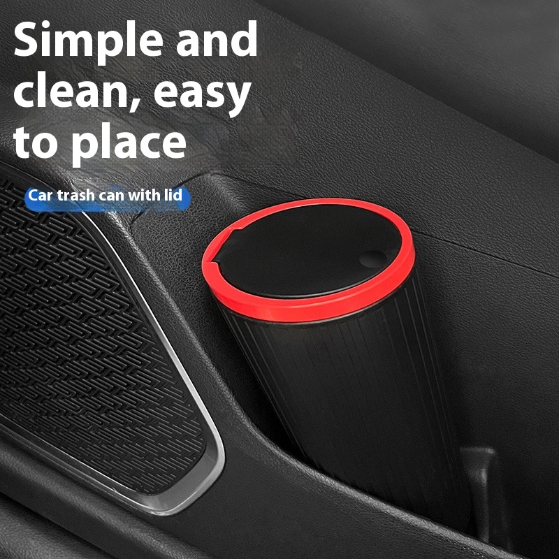 Main product image of Automotive Interior Trash Can for Vehicle Waste Management