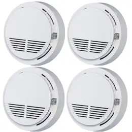 Product image of 4-Pack Battery Operated Smoke Alarms, Fire Safety