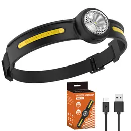 Product image of Wave Sensor COB LED Rechargeable Headlamp, Work Light