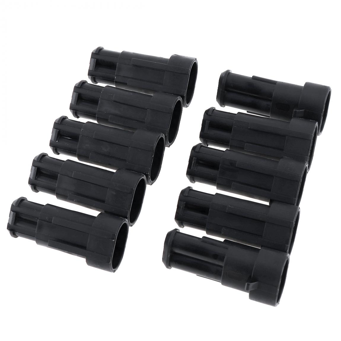 Main product image of 2-Pin Waterproof Nylon Flame Retardant Electrical Connector
