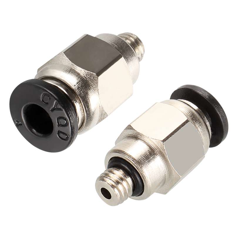 Main product image of Pneumatic Quick Connect Push-to-Connect Fitting, PC4-M5, Threaded