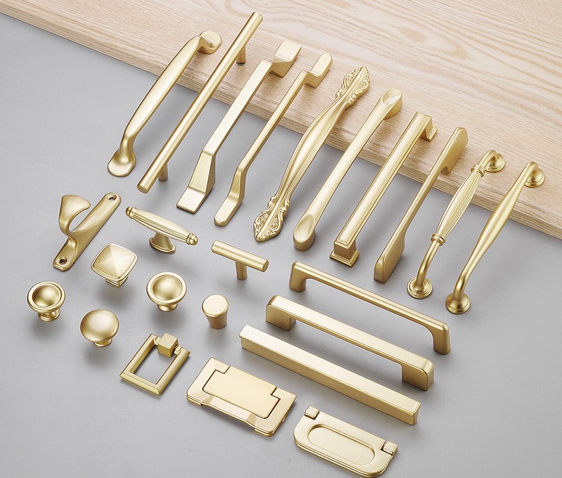 Main product image of Gold Finish Single Hole Cabinet and Drawer Handle