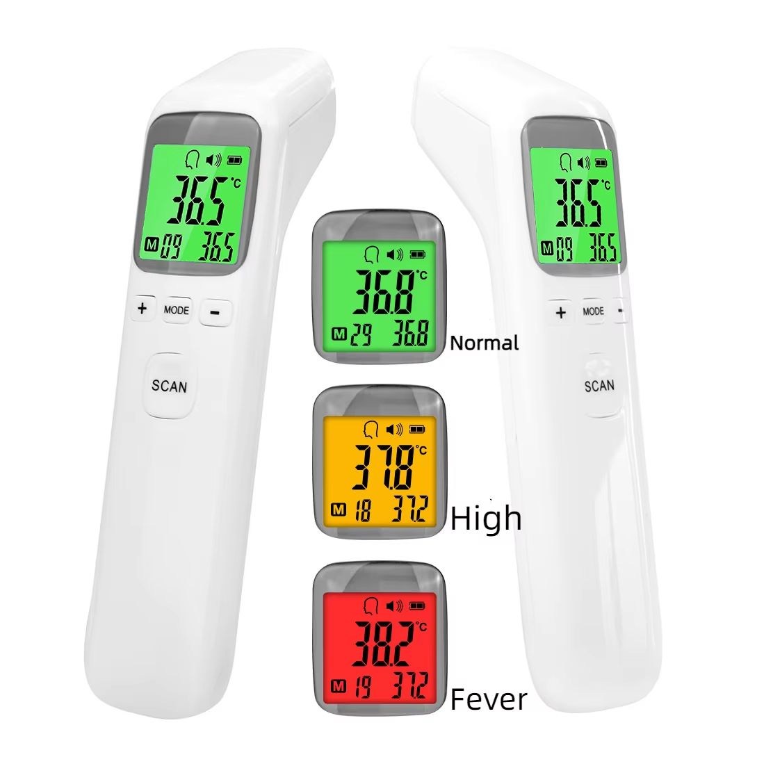 Main product image of Infrared Forehead Thermometer for Non-Contact Temperature Measurement