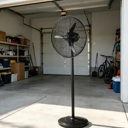 Product image of 20 Inch Oscillating Pedestal Industrial Fan, 5000 CFM, BLDC Motor, 4-Speed