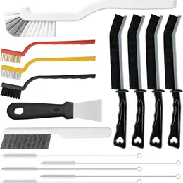 Product image of 15-Piece Crevice Cleaning Brush Set, Hard Bristle