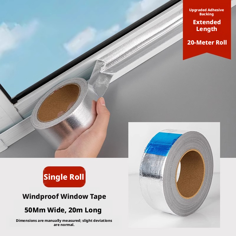Main product image of Glass Fiber Aluminum Foil Tape, 50mm x 20m Roll