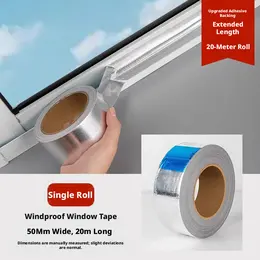 Product image of Glass Fiber Aluminum Foil Tape, 50mm x 20m Roll