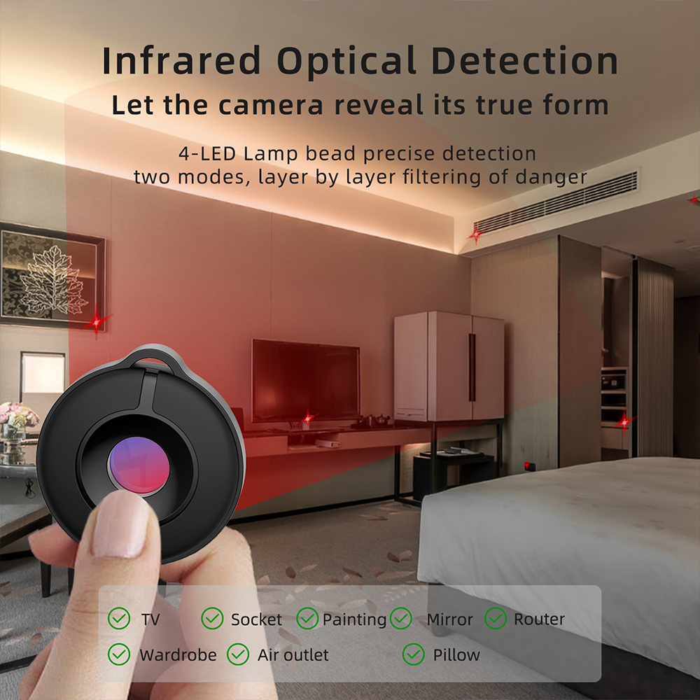 Main product image of Infrared Optical Detection Camera, 5M Detection Range, for Remote Inspection