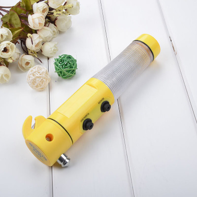 Main product image of Automotive LED Flashlight with Safety Hammer and Belt Cutter