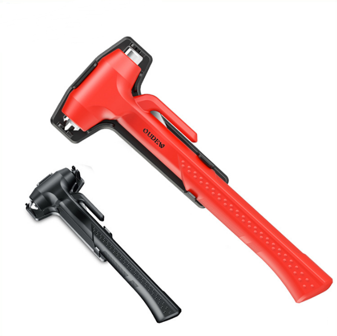 Main product image of Emergency Window Breaker and Seatbelt Cutter Safety Hammer