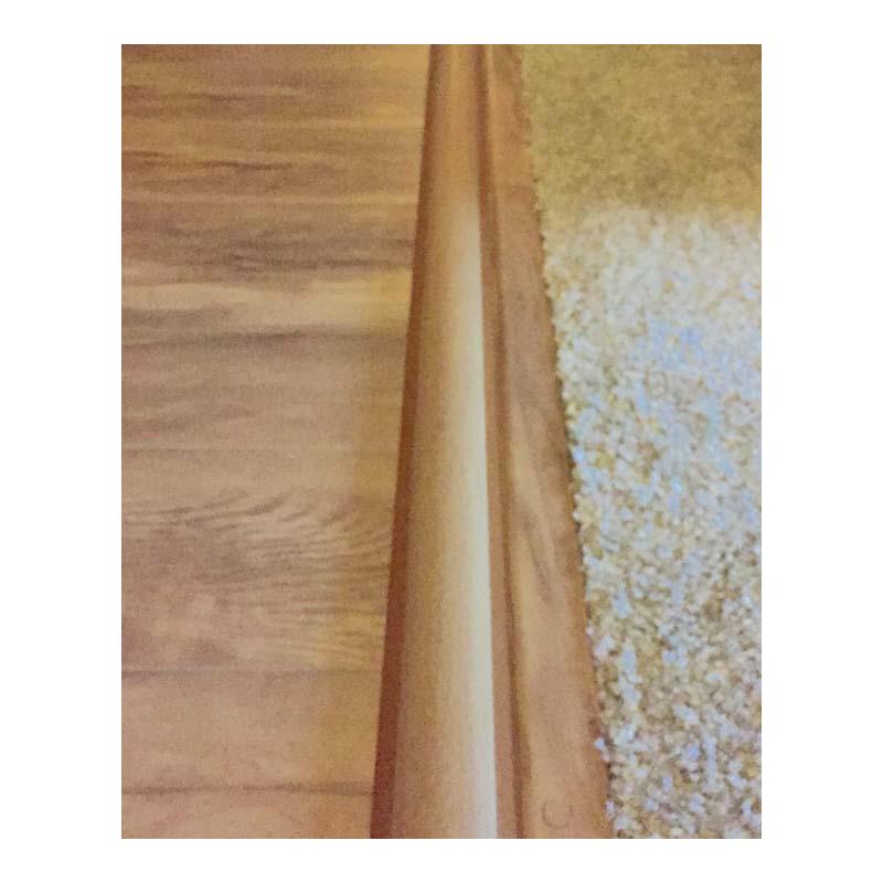 Main product image of 50x14mm Wood Grain PVC Floor Cable Cord Cover