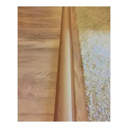 Product image of 50x14mm Wood Grain PVC Floor Cable Cord Cover