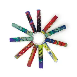 Product image of Thick Silicone and Pyrex Borosilicate Glass Pipe