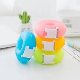 Product image of Portable Donut-Shaped Stationery Tape Dispenser