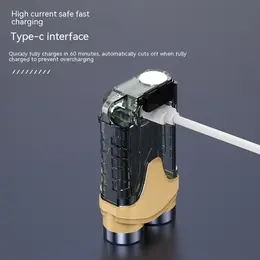 Product image of USB Rechargeable Keychain Flashlight, Multi-Mode