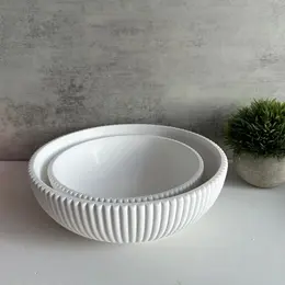 Product image of Silicone Mold, Striped Storage Bowl, Multiple Sizes