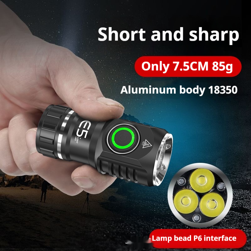 Main product image of Aluminum Alloy Mini Portable Work Flashlight