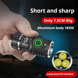 Product image of Aluminum Alloy Mini Portable Work Flashlight