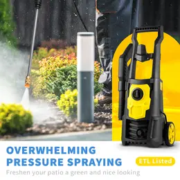 Product image of VEVOR Electric Pressure Washer, 2000 PSI, 1.65 GPM, 30 ft Hose & Reel