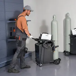 Product image of Welding Cart, 2-Drawer, Lockable Cabinet, 350 lb Capacity