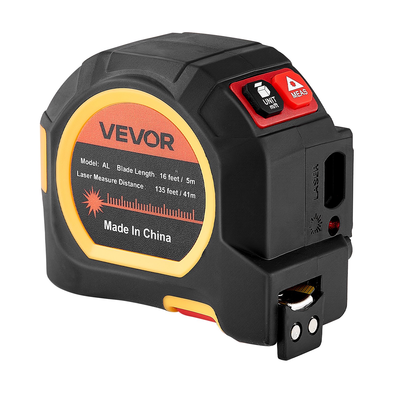 Main product image of Rechargeable Laser Distance Measurer 135ft, 16ft Magnetic Tape Measure