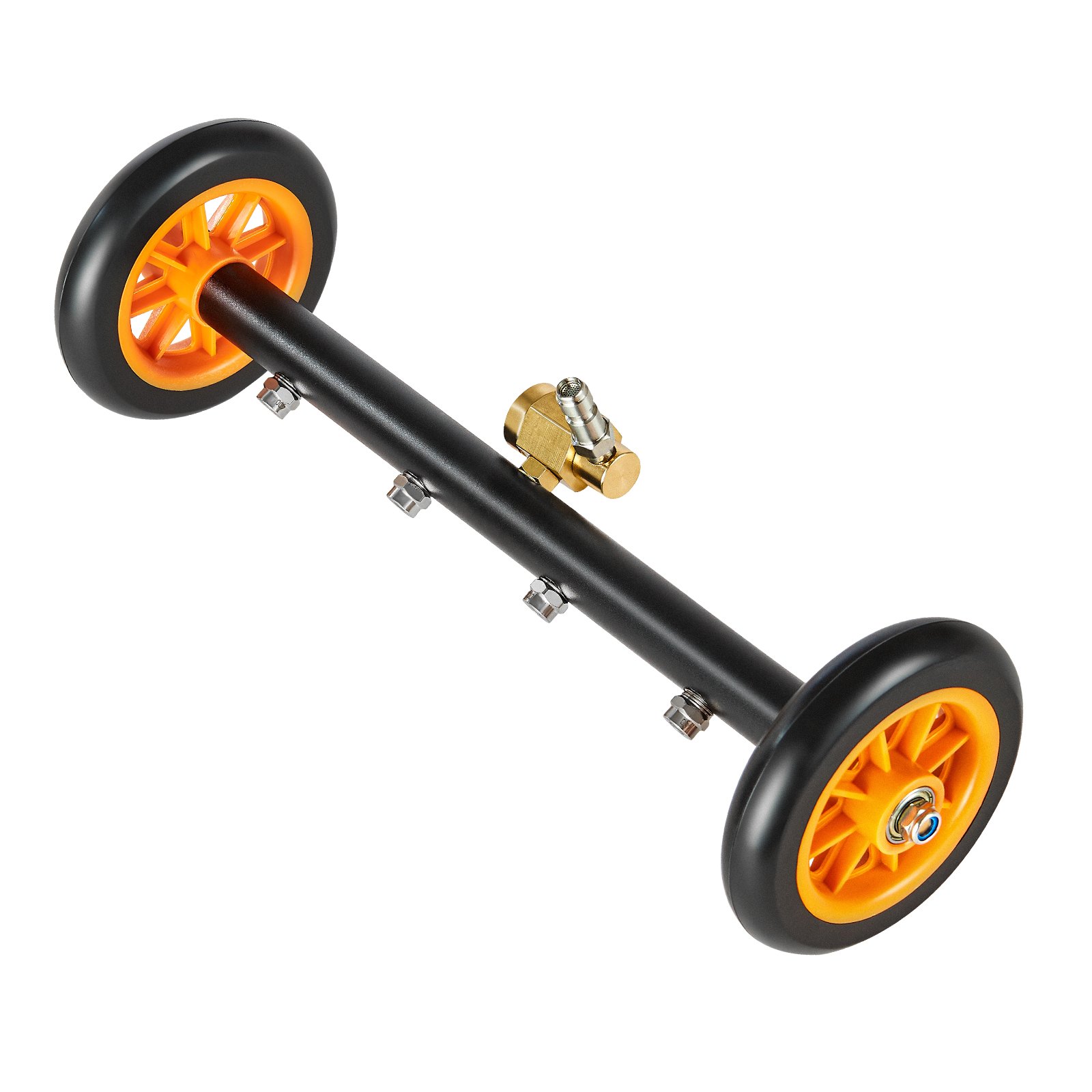 Main product image of 16 inch Pressure Washer Undercarriage Cleaner, 4000 PSI, Angle Adjustment, 4 Nozzles, 2 Wands