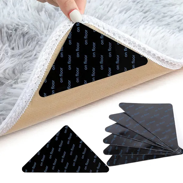 Main product image of 16-Piece Rug Gripper Pads, Non-Slip Tape for Hardwood and Tile Floors