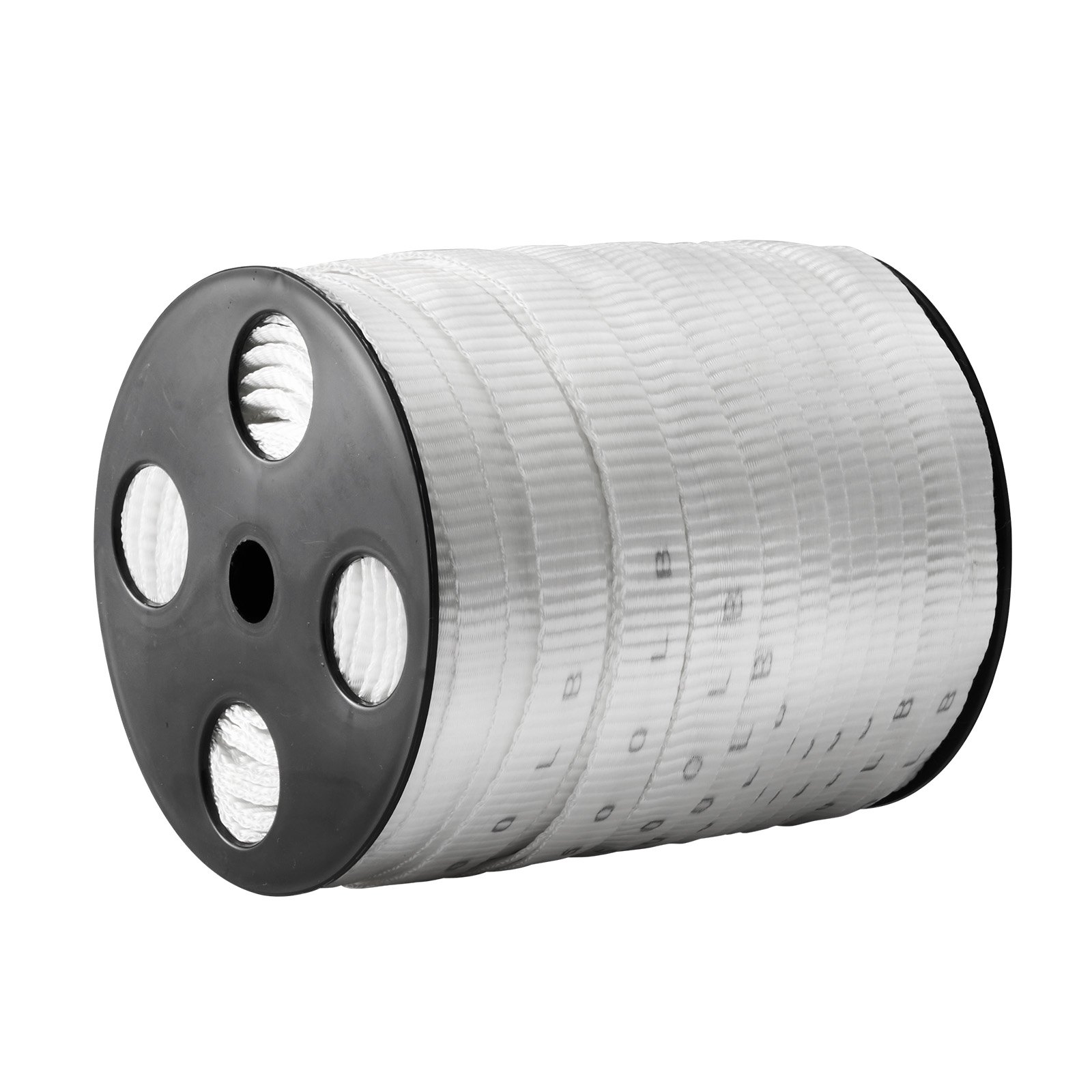 Main product image of 3/4" x 265' Polyester Mule Pull Tape, 2500 Lbf Tensile Capacity, White