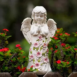 Product image of Resin Angel Wings Outdoor Solar Garden Light