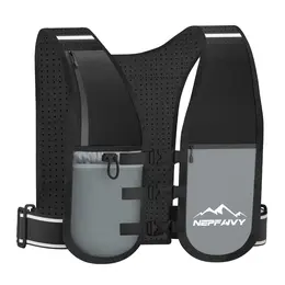 Product image of Nepfaivy Reflective Running Vest, 6 Pockets, Waterproof Phone Holder, Adjustable