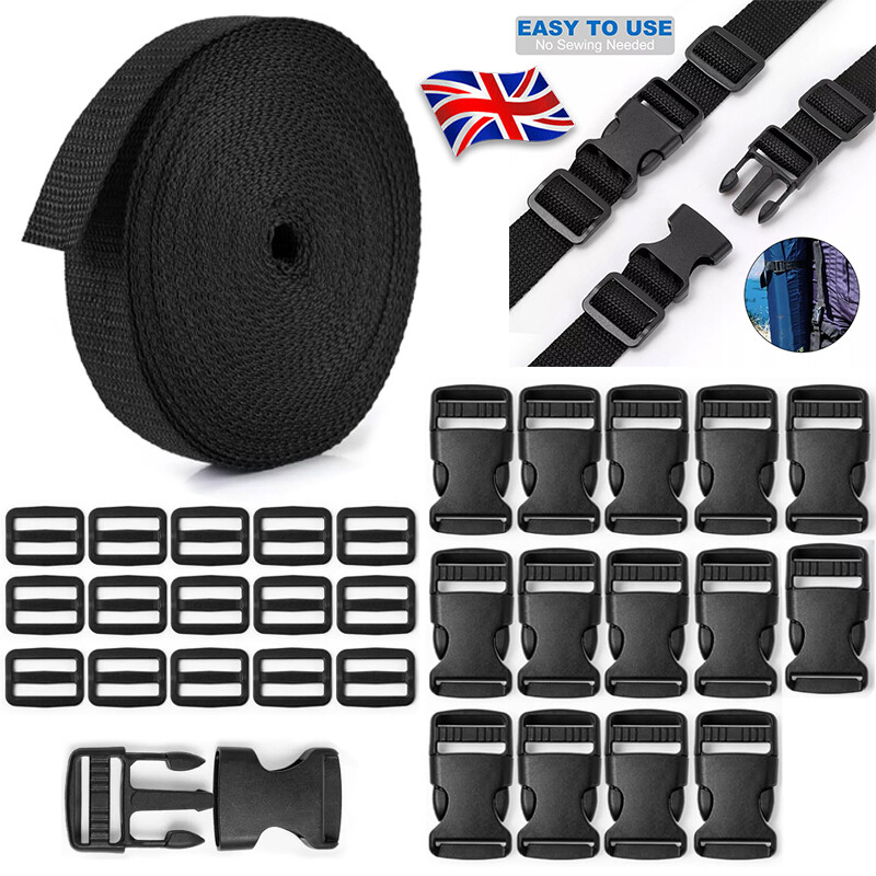 Main product image of 10 Meter 25mm Nylon Webbing for General Purpose Strapping