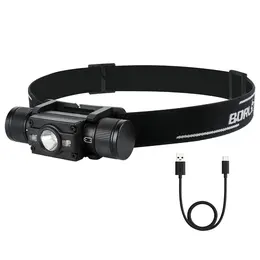 Product image of BORUiT Rechargeable LED Headlamp with 7 Light Modes
