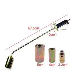 Product image of Ong Arm Propane Butane Blow Torch Set with Hose and 3 Burners for Roofing & Brazing
