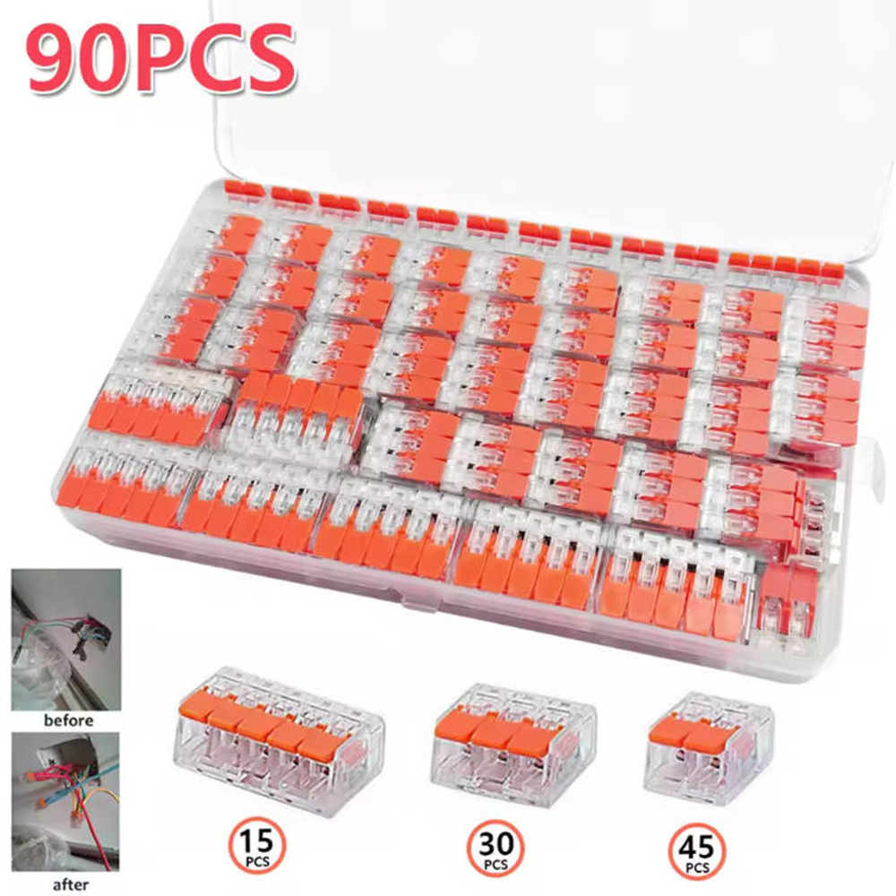 Main product image of 90-Piece Electrical Cable Connector and Terminal Assortment, PCT-412/213/215