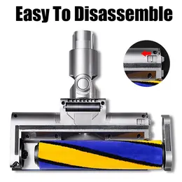 Product image of Dyson Vacuum Cleaner Soft Fleece Roller Brush for V7, V8, V10, V11, Yellow and Blue