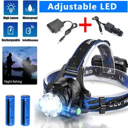 Product image of Rechargeable Waterproof LED Headlamp for Hands-Free Illumination