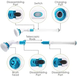 Product image of Electric Spin Scrubber Turbo Scrub, Cordless, Rechargeable, 3 Heads