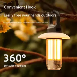 Product image of Dual-Source Camping Light with Multi-Function Hanging Hook