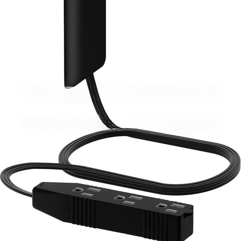 Main product image of Flat Plug Power Strip with Multiple AC Outlets