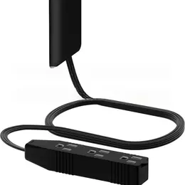 Product image of Flat Plug Power Strip with Multiple AC Outlets