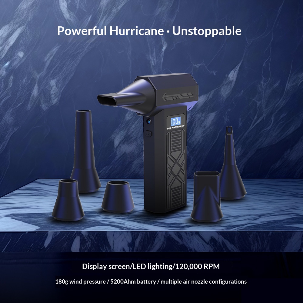 Main product image of Turbo Fan Handheld Portable Dust Blower and Vacuum