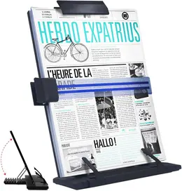 Product image of Adjustable Document Holder, 7 Positions, for A4 Paper and Books