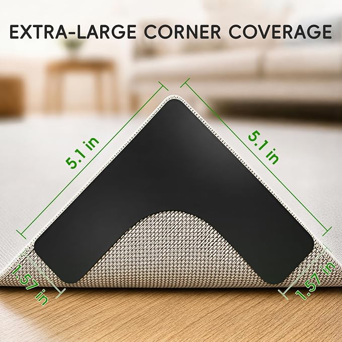 Main product image of Extra Large Rug Gripper Tape, 4-Pack, for Hardwood Floors