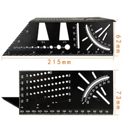 Product image of Aluminum Alloy Three-Dimensional Woodworking Ruler